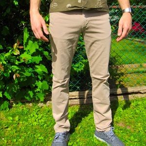 121 Slim Straight Sateen Stretch Jean/Chino 30x32